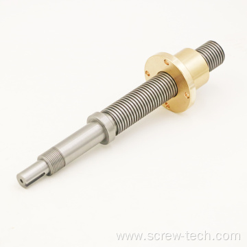 T16 Trapezoidal Lead Screw with brass Nut